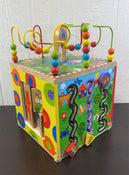 secondhand ALEX Toys Discover My Busy Town Wooden Activity Cube