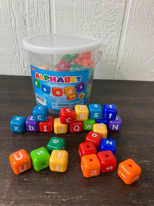 used Lakeshore Giant Alphabet Beads