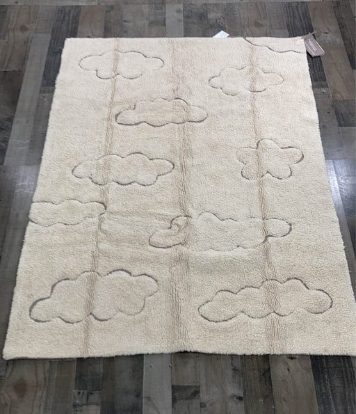 used Lorena Canals Clouds RugCycle Washable Rug S 4' x 5' 3"