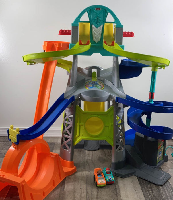 used Fisher Price Little People Launch & Loop Raceway