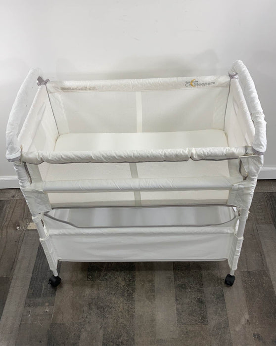 Shop Arm's Reach Clear-Vue Co-Sleeper, Grey at GoodBuy Gear