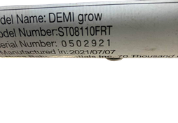 used Nuna Demi Grow Stroller, 2021, Frost