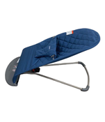 Shop BabyBjorn Bouncer Bliss, Dark Gray Frame, Midnight Blue Cotton Classic Quilt at GoodBuy Gear