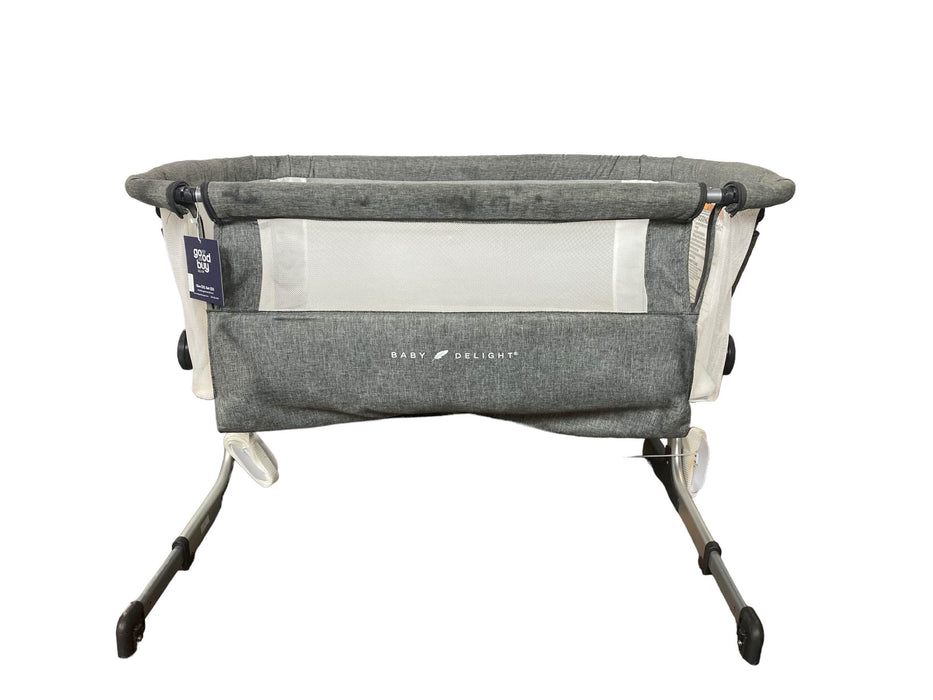 used Baby Delight Beside Me Dreamer Bassinet & Bedside Sleeper, Charcoal Tweed