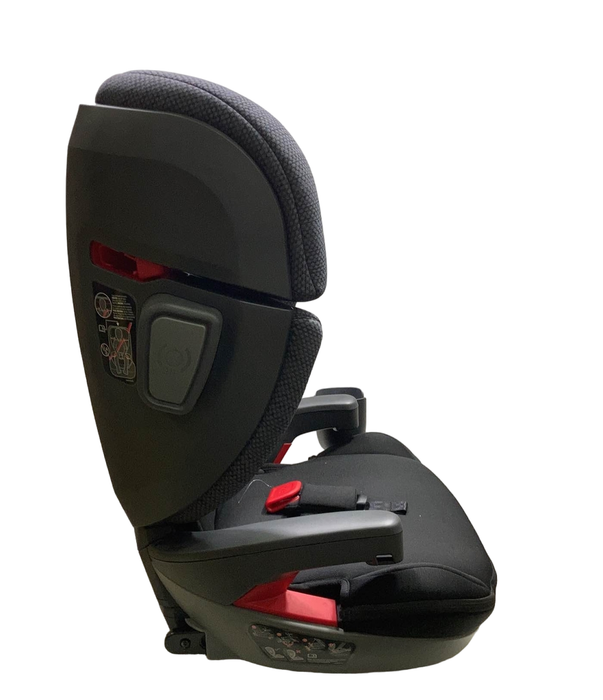 secondhand UPPAbaby ALTA High Back Booster Seat, Black Melange, 2022