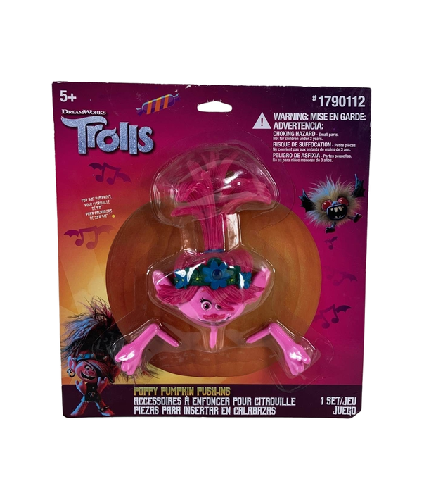 used Gemmy Industries Pumpkin Push-In, Poppy From Trolls