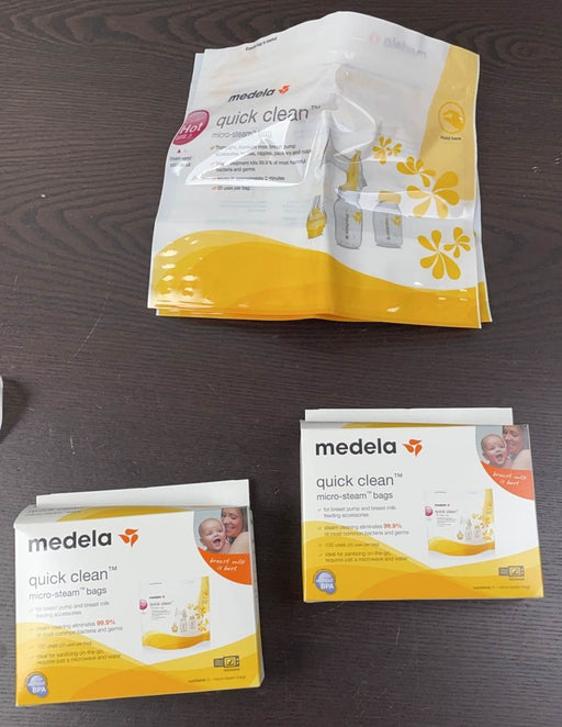 used Medela Quick Clean Micro Steam Bags