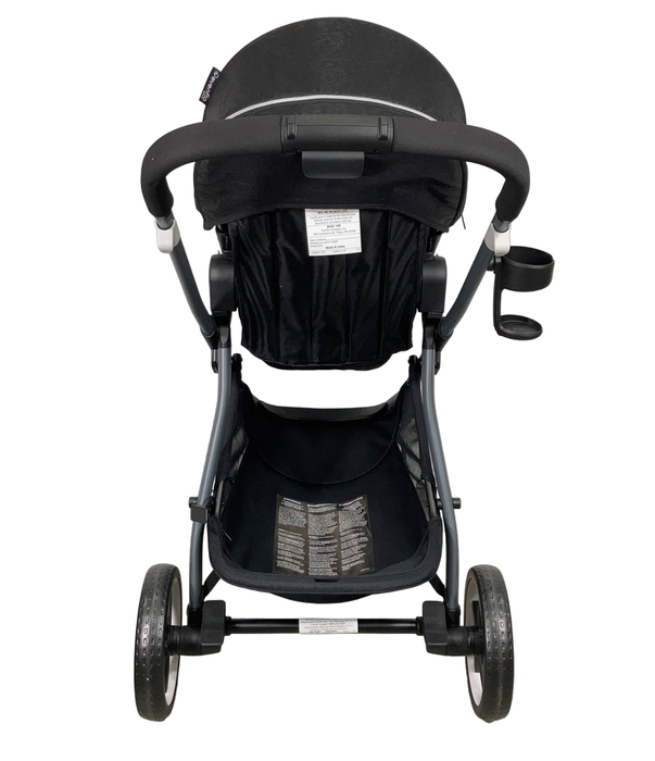 Evenflo Gold Shyft Travel System Stroller With Securemax Infant Car Seat, 2023, Onyx Black