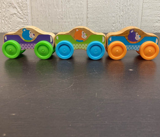 secondhand Melissa & Doug Wooden Cars