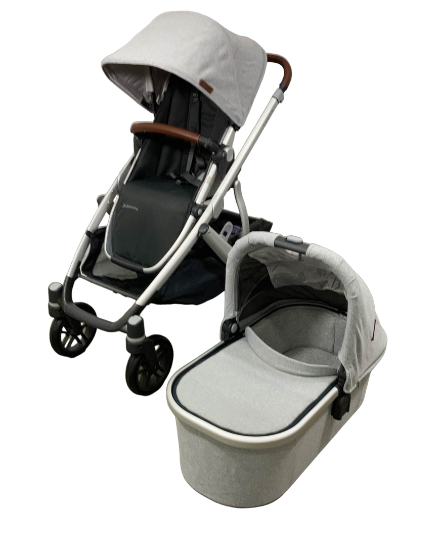 UPPAbaby VISTA V2 Stroller, 2022, Stella (Grey Brushed Melange)