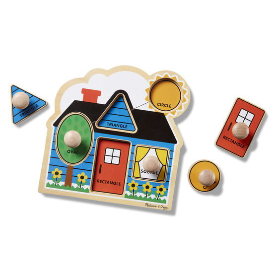 Melissa & Doug Jumbo Knob Puzzle