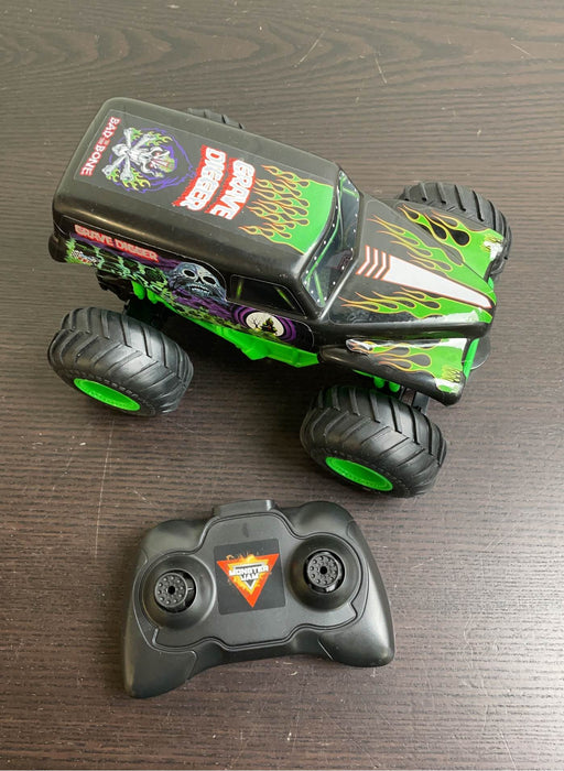 secondhand Monster Jam Grave Digger Remote Control Truck