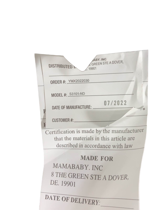 used Mompush Lithe Double Stroller, 2022, Black