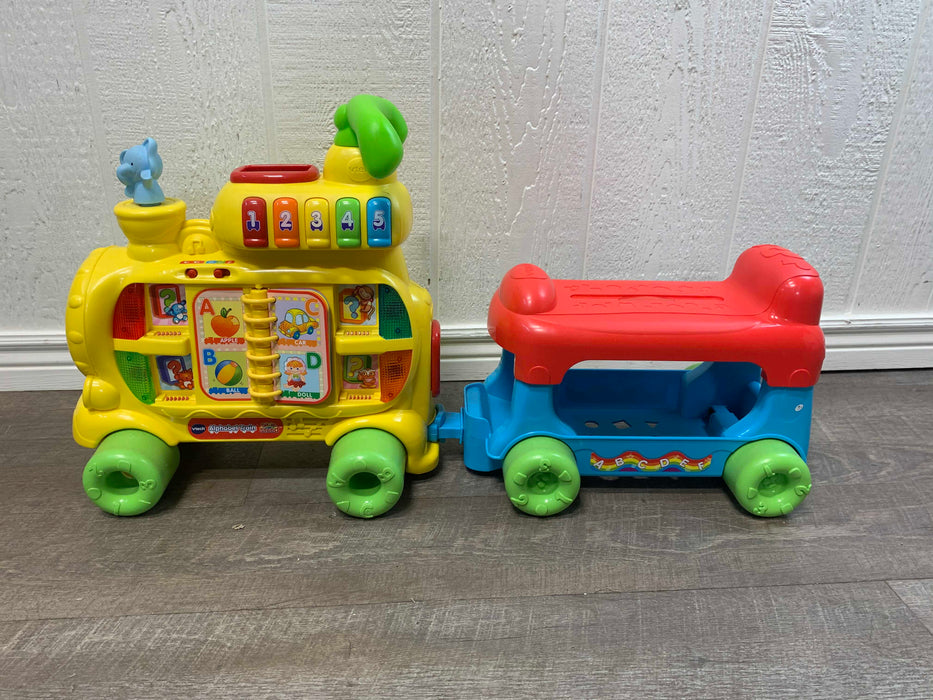 secondhand VTech Sit To Stand Alphabet Train
