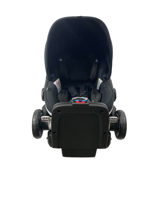 secondhand Evenflo Gold Shyft Dual Ride Infant Car Seat Stroller Combo, 2023, Onyx Black