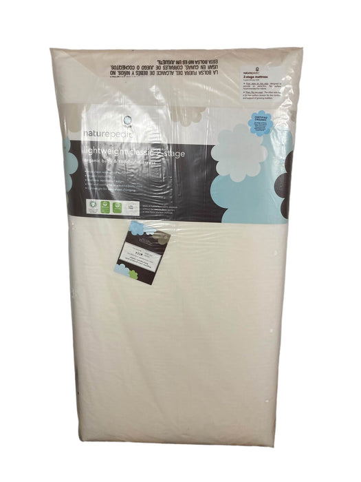 Shop Naturepedic Organic Lightweight Classic Crib 2-Stage Natural Mattress at GoodBuy Gear