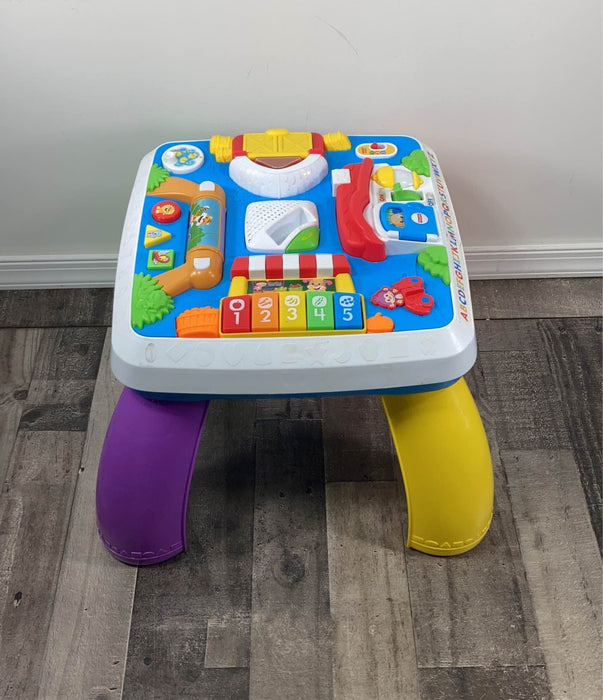 secondhand Fisher Price Laugh & Learn Learning Table