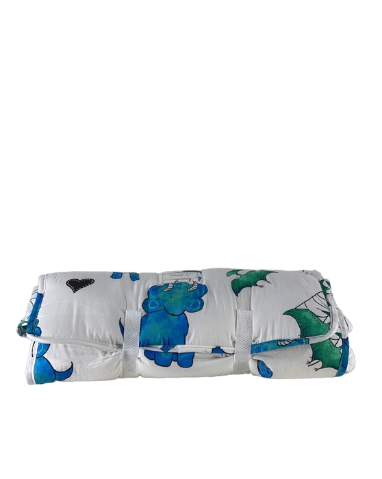 used JumpOff Jo Little Jo’s Toddler Nap Mat, Tiny Dinosaurs