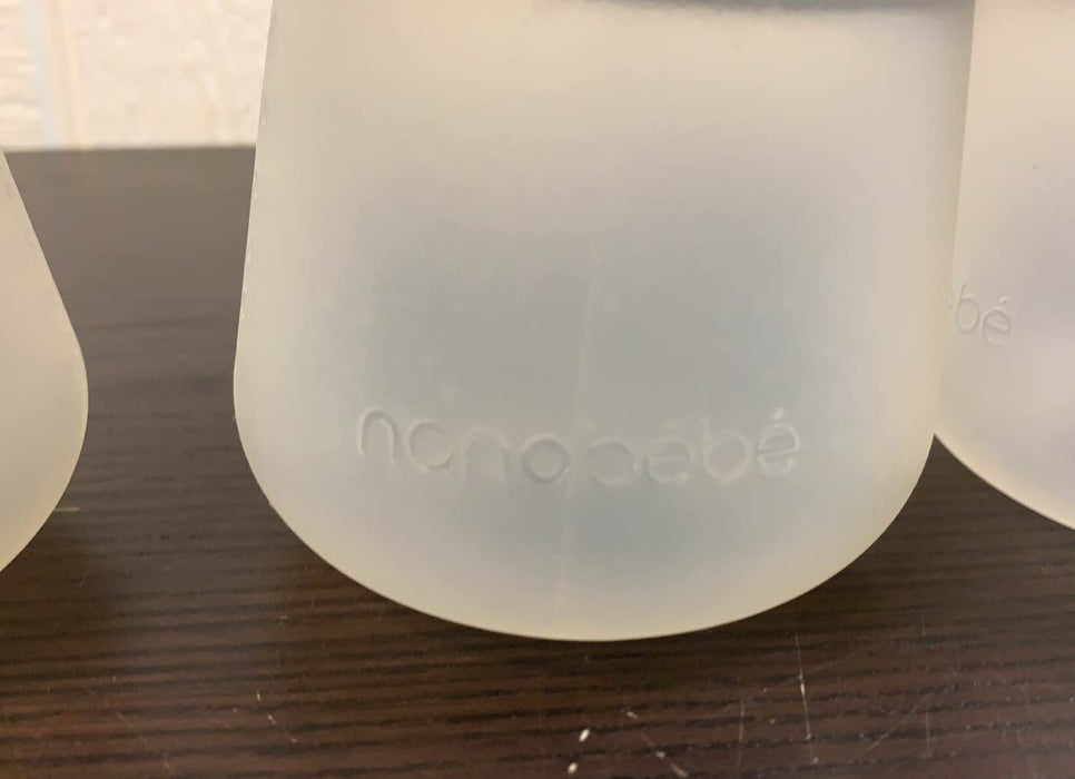 Shop Nanobébé Flexy Silicone Baby Bottles, 9oz, Grey, 3-Pack at GoodBuy Gear