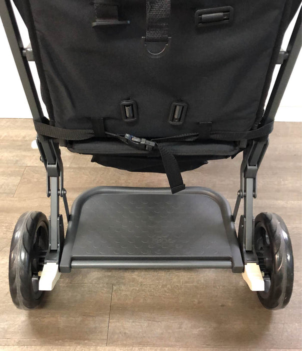 Joovy Caboose Too Graphite Sit Stand Double Stroller, 2019, Black