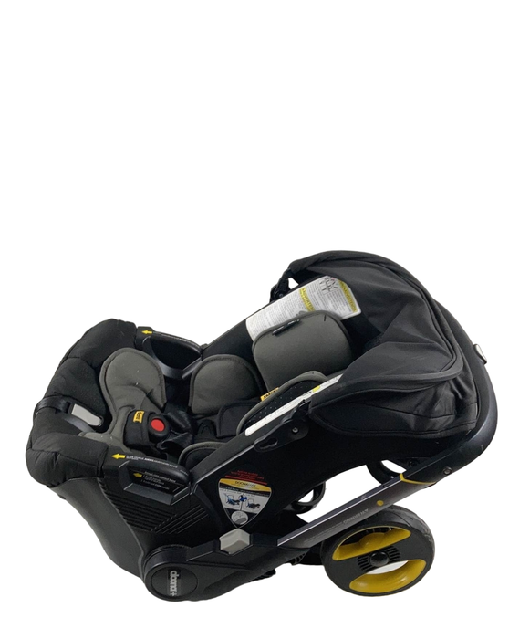 used Doona Infant Car Seat & Stroller Combo, 2022, Nitro Black