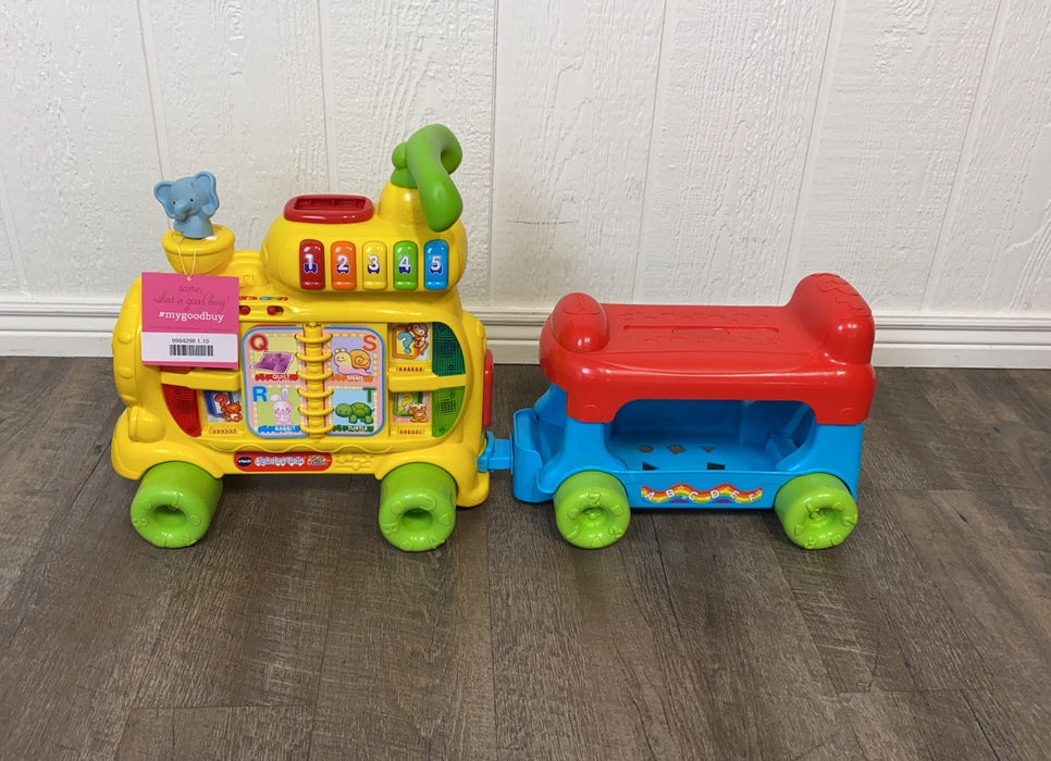 used VTech Sit To Stand Alphabet Train