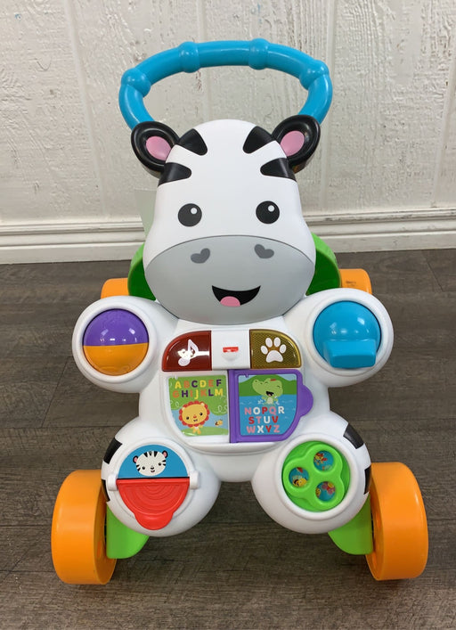 secondhand Fisher Price Learn With Me Zebra Walker