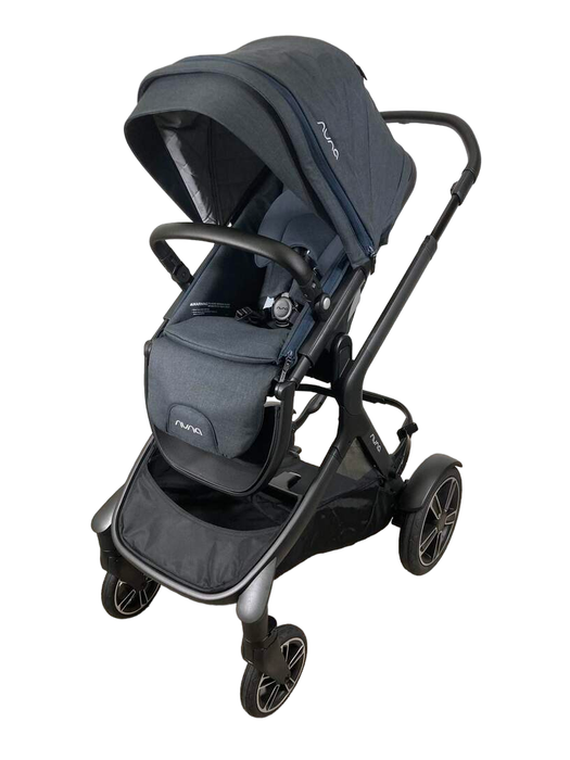 secondhand Nuna Demi Grow Stroller, 2022, Ocean