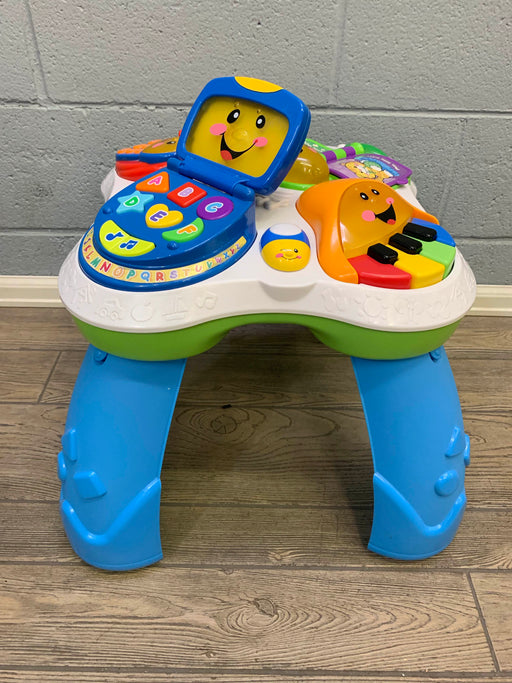 secondhand Fisher Price Laugh & Learn Learning Table, Friends Musical Table 