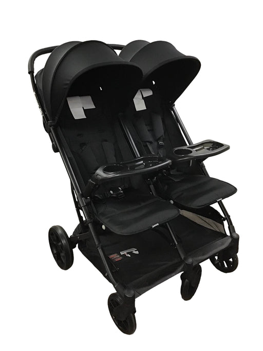 used Joovy Kooper RS2 Double Stroller, 2022 Black