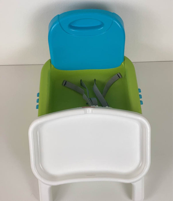 Shop Fisher Price Discover And Grow Baby Booster, Green & Blue at GoodBuy Gear