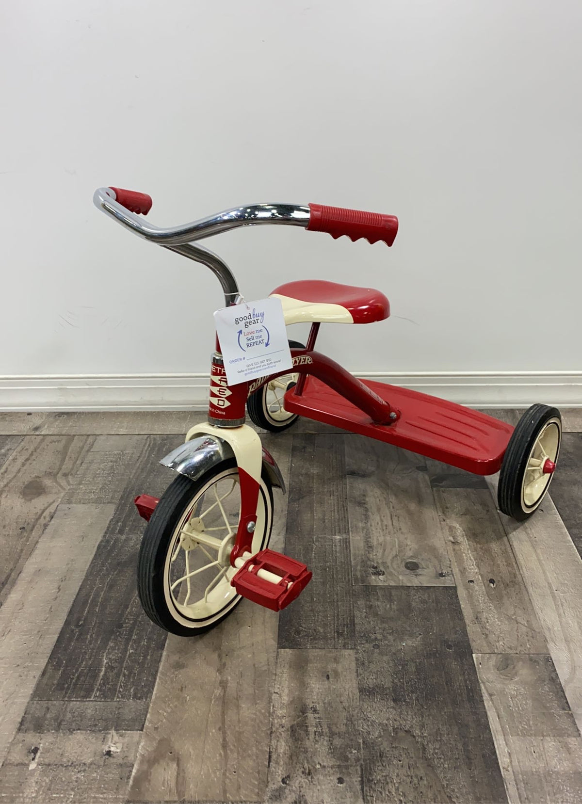 Radio Flyer Classic Tricycle, Red, 10