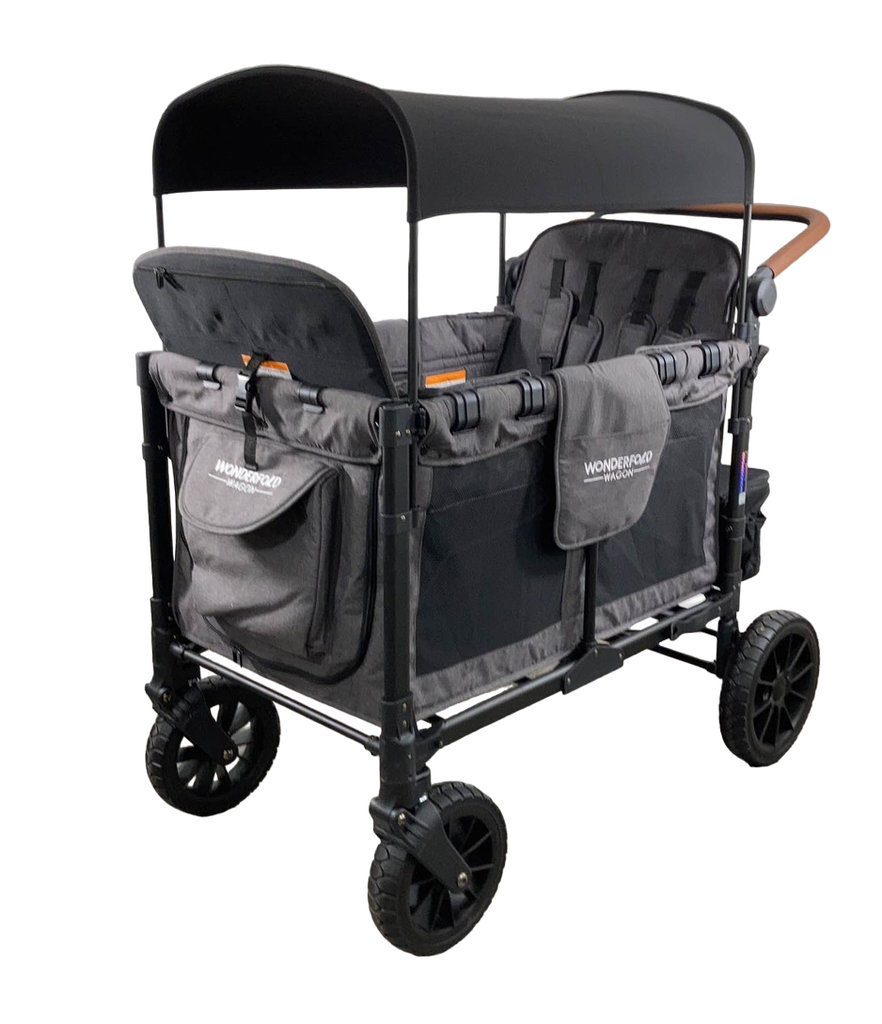 Wonderfold W4 Luxe Quad Stroller Wagon, 2021