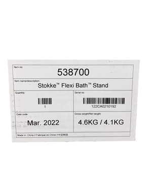 Stokke Flexi Bath Stand, Grey - Made to Fit Stokke Flexi Bath - Not  Compatible with Stokke Flexi Bath X-Large - Best for Newborns Up to 21 lbs