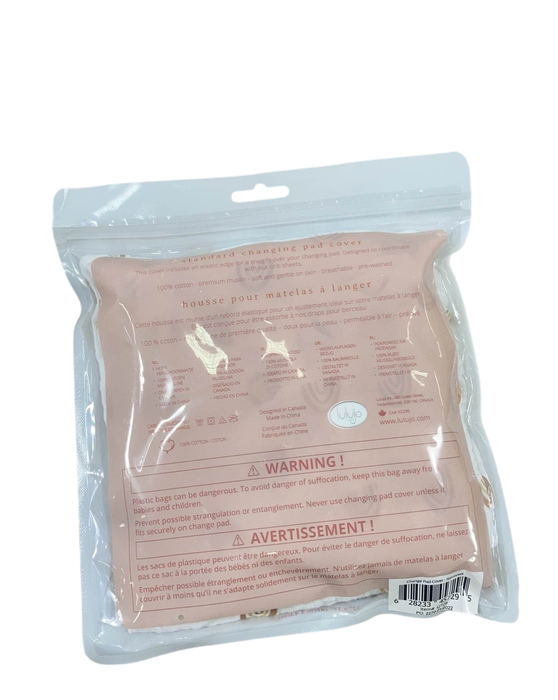 Shop Lulujo Muslin Change Pad Cover, Rainbow at GoodBuy Gear