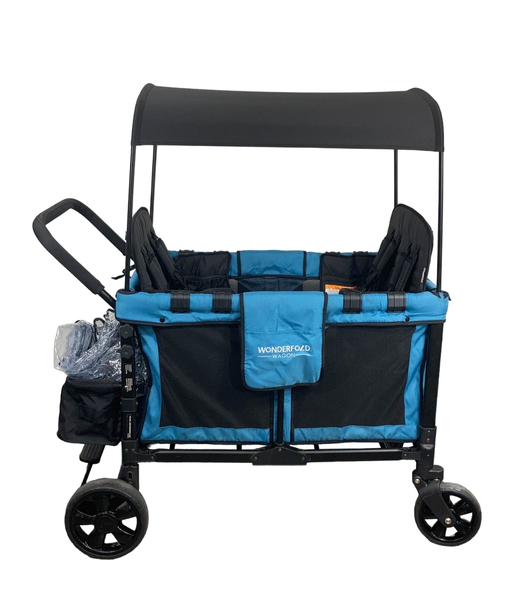 Wonderfold W4 Multifunctional Quad Stroller Wagon, 2020