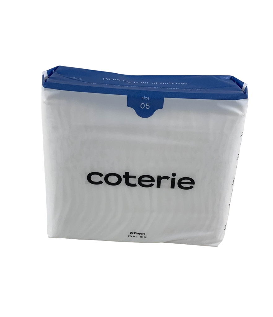 Coterie Size 5 Diapers, 22 Count