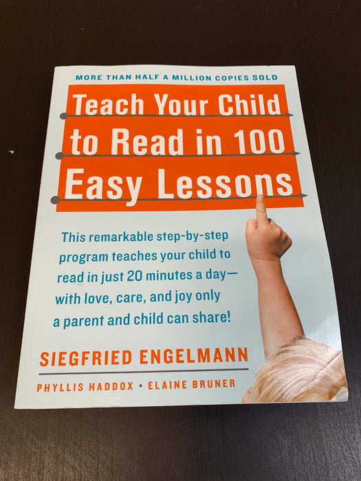 used Teach Your Child to Read in 100 Easy Steps