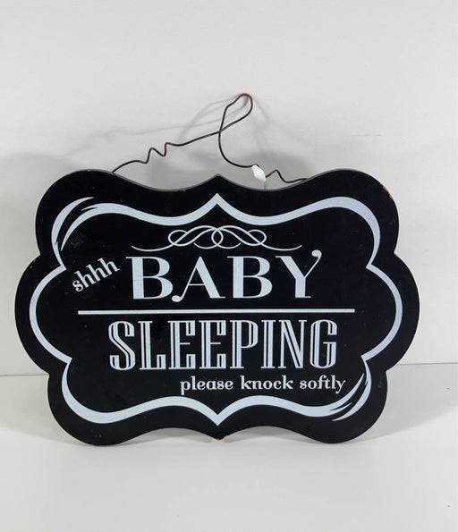 used Baby Sleeping Sign