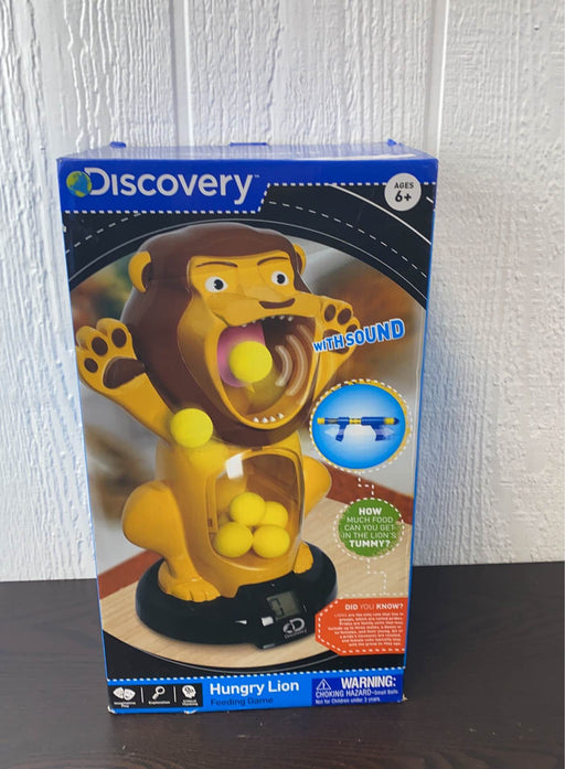 used Discovery Kids Hungry Lion Feeding Game