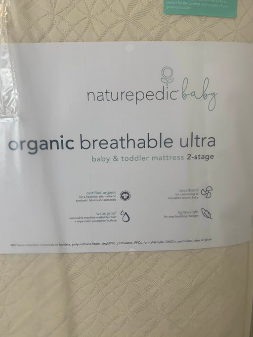 secondhand Naturepedic Organic Ultra 2 In 1 Mattress