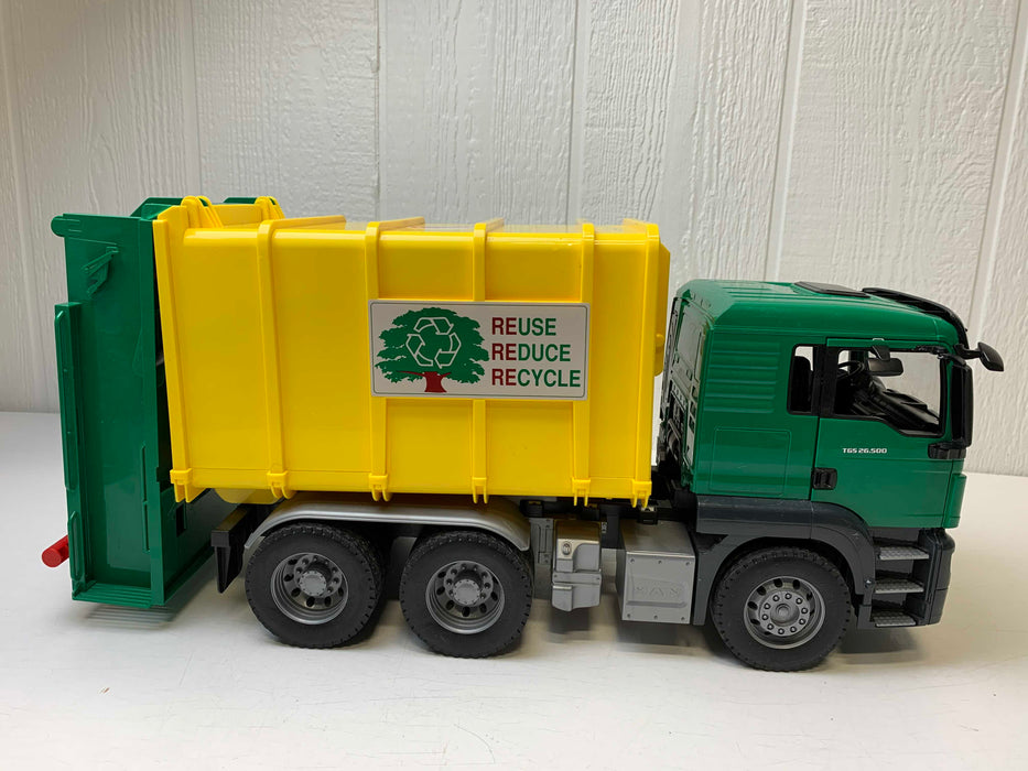 secondhand Bruder MAN Recycling Truck