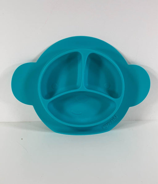 used Squooshi Silicone Divided Plate