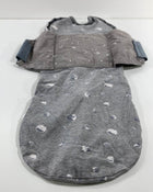 used Happiest Baby SNOO Sack, Small (5-12 lbs), Graphite Planets