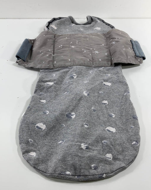 used Happiest Baby SNOO Sack, Small (5-12 lbs), Graphite Planets