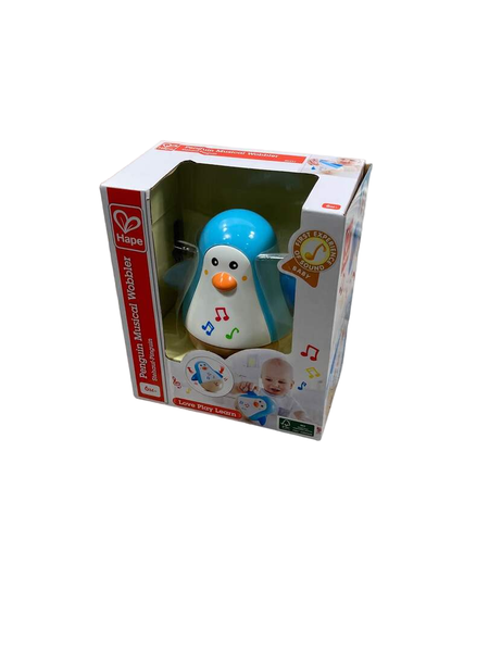 Hape penguin cheap musical wobbler