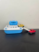 used Green Toys Ferry Boat, Blue and White