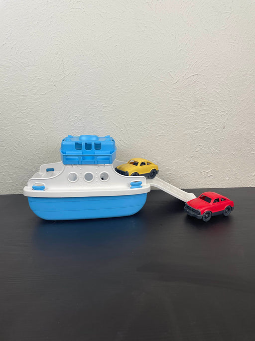 used Green Toys Ferry Boat, Blue and White