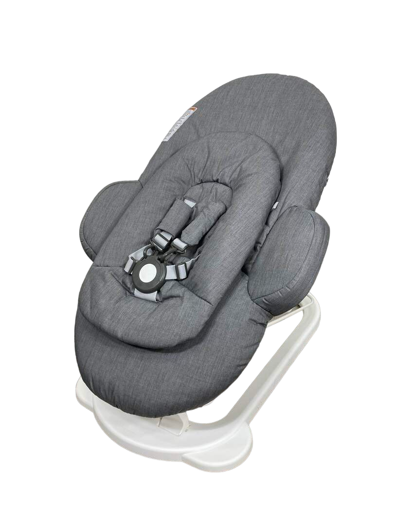 stokke steps bouncer greige Stokke Steps Bouncer, Deep Grey White Chassis