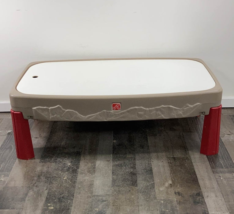used Step2 Deluxe Canyon Road Train & Track Table With Lid